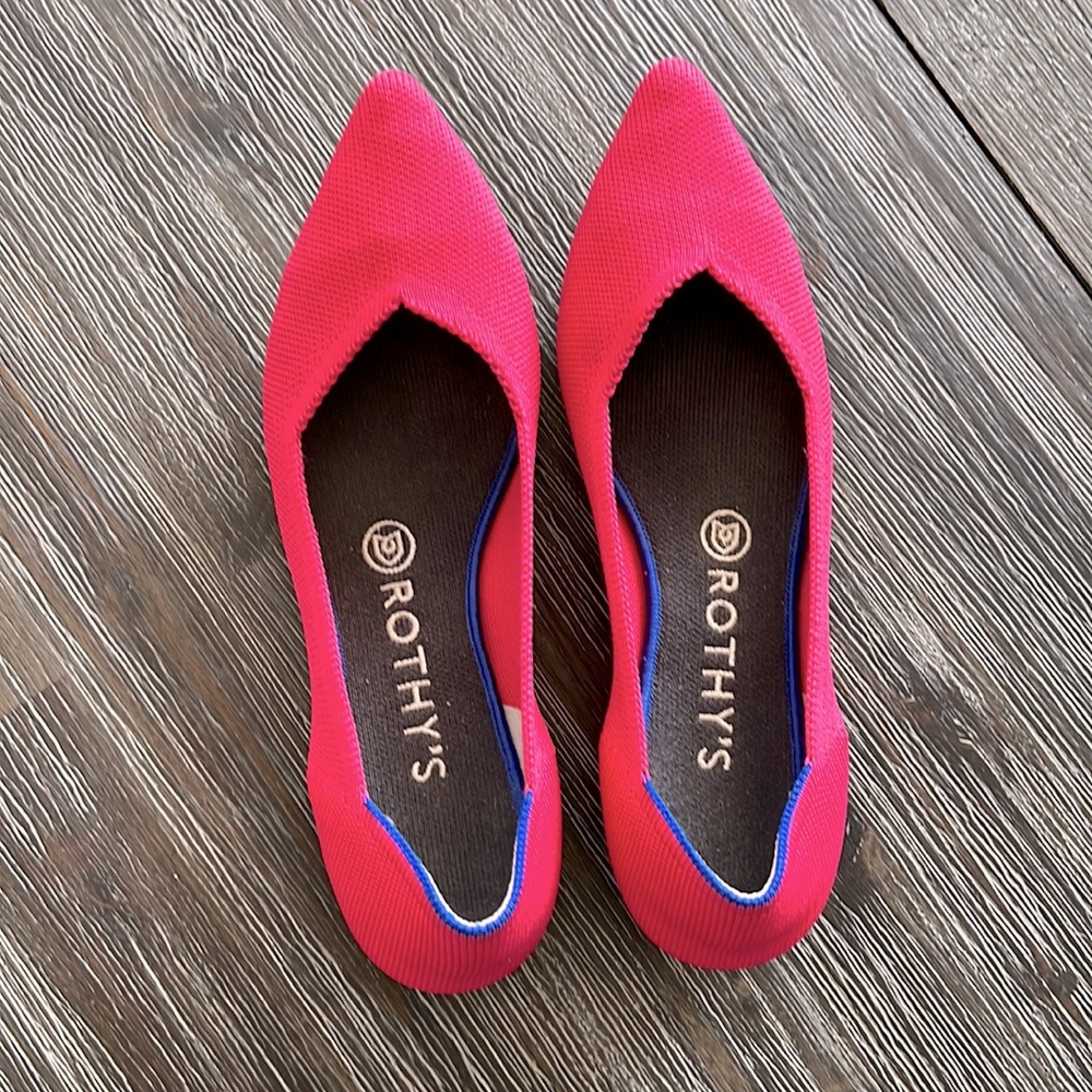 Rothy’s Hot Pink Point